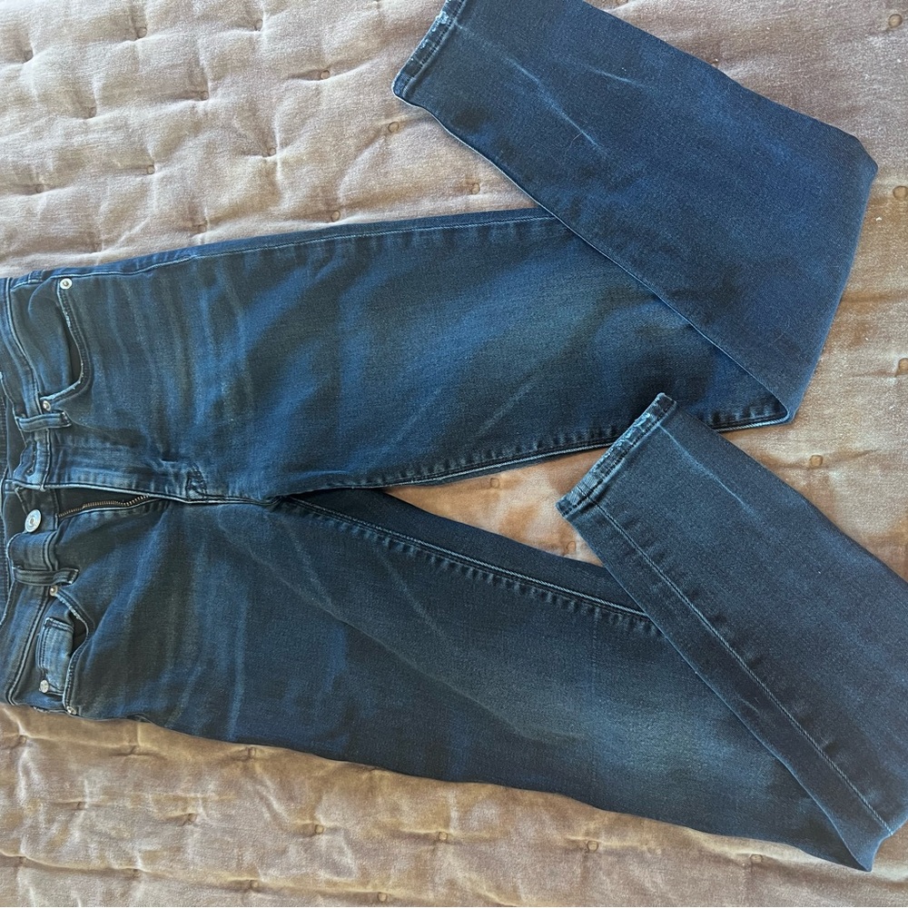 Hudson Jeans Blue Straight Leg Denim